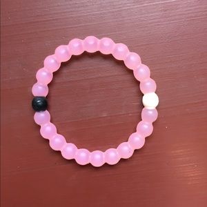 Pink Lokai bracelet